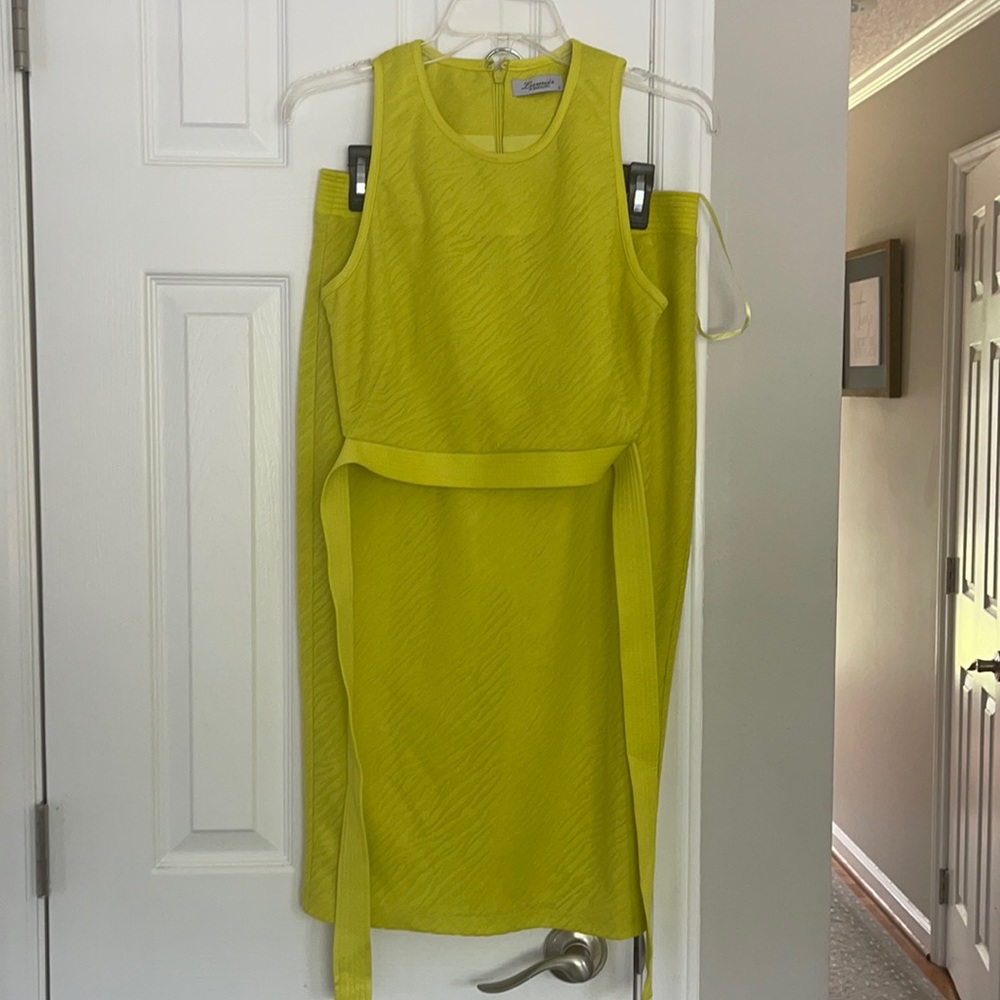 Two Piece- Crop Top and Midi Skirt